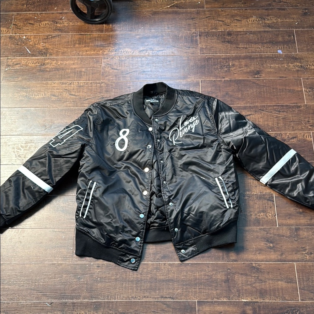 Black Varsity Jacket